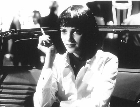 Uma Thurman in Pulp Fiction